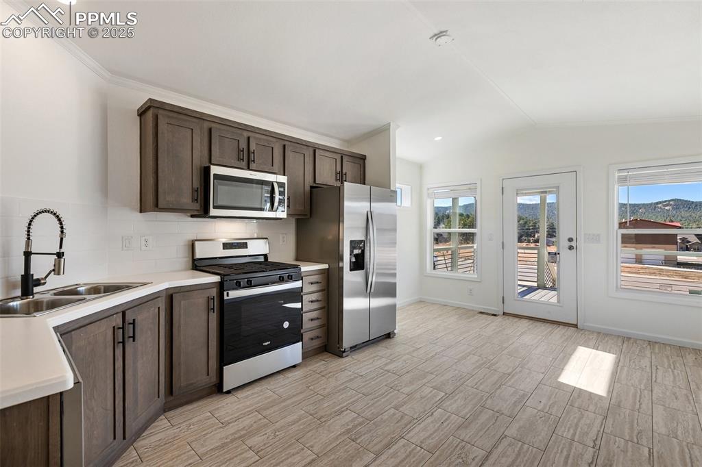 Kitchen and Living Room