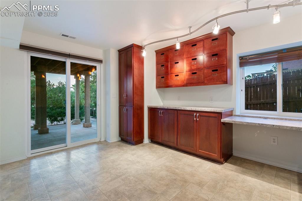 Incredible space for home office, crafting or home schooling! 