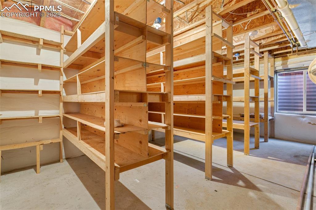 ample storage room