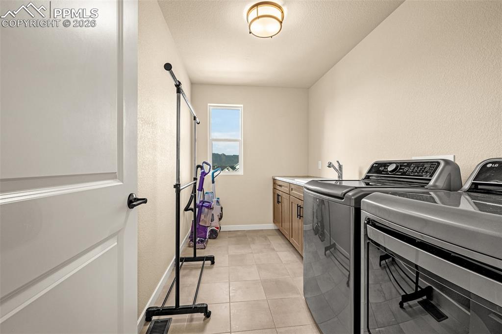 Upstairs Laundry Room