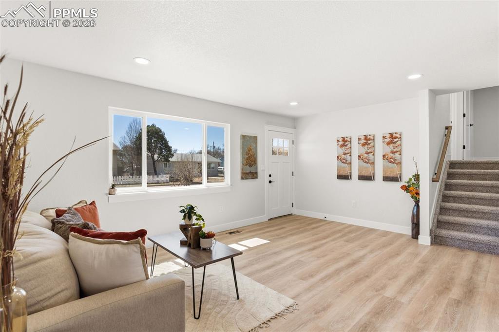 Open living area designed for everyday comfort and easy entertaining