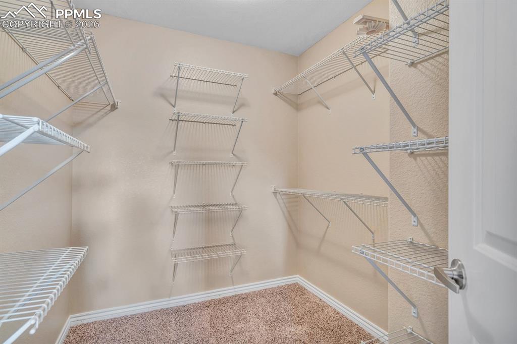 Walk-in Closet in Primary