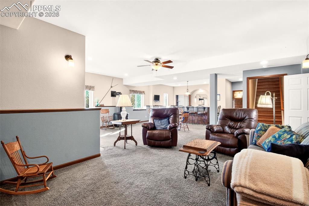 Lower Level Family Room.