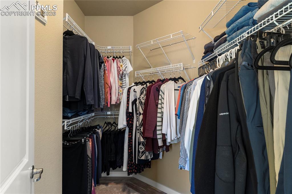 Walk in closet