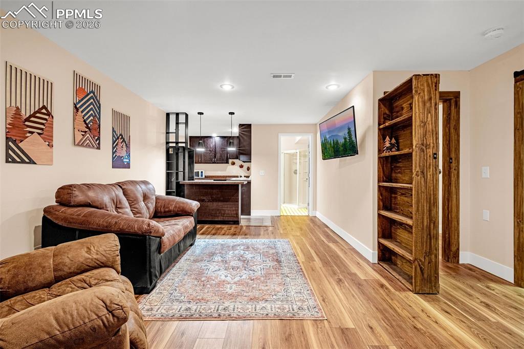 Another rare find; mother-in-law casita in the basement level locks off to the main home; with a walk out private entrance to a private backyard/patio area.