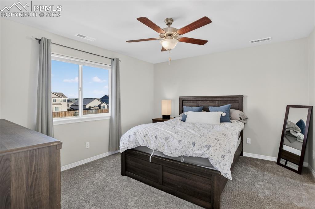 Primary suite - upper level