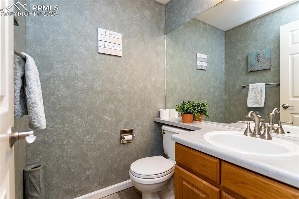 Designer wall treatment.