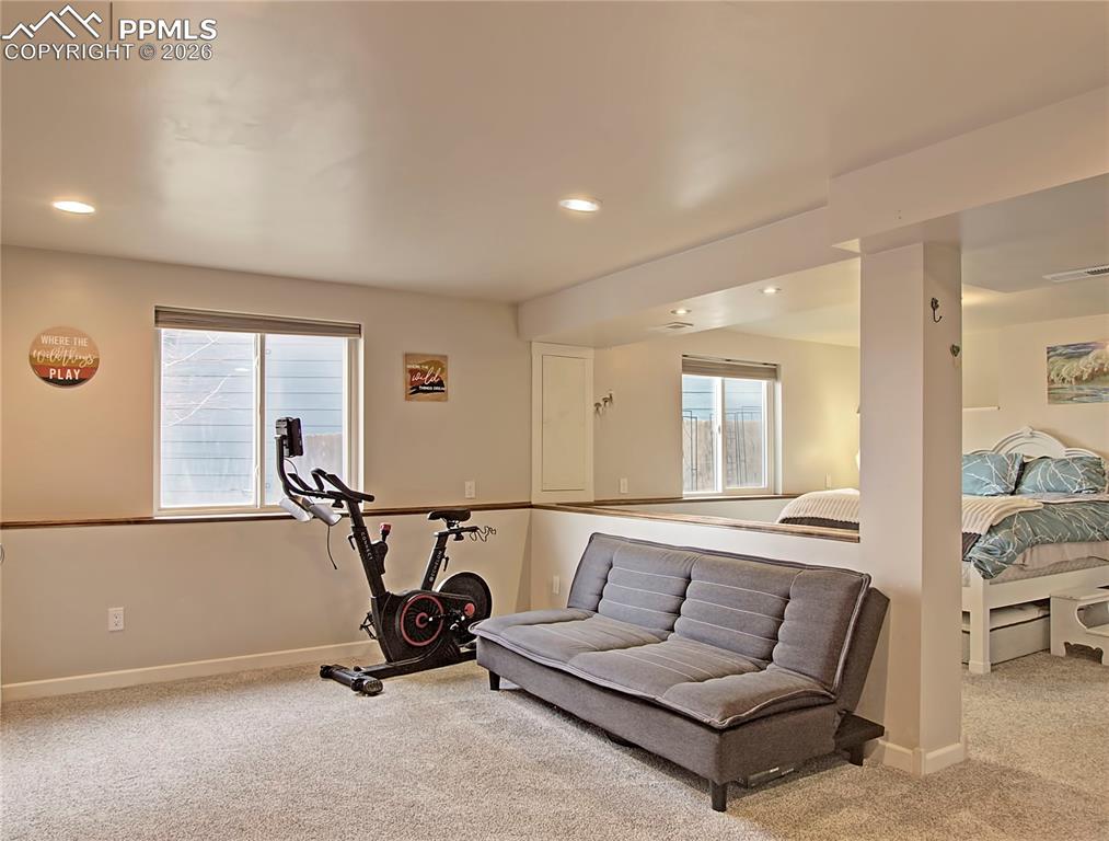 Basement Junior Suite with Sitting area