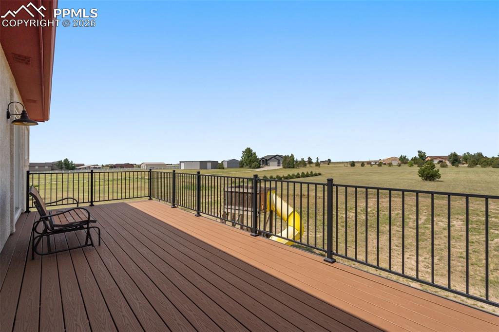 Open space and fresh air for miles