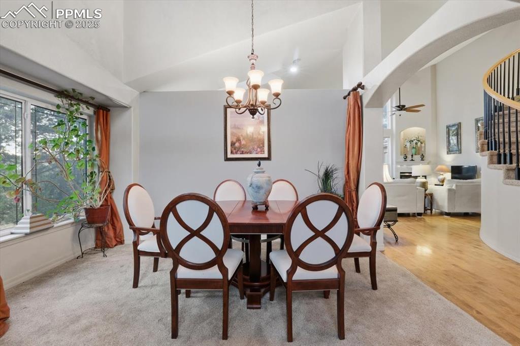 Elegant formal dining room