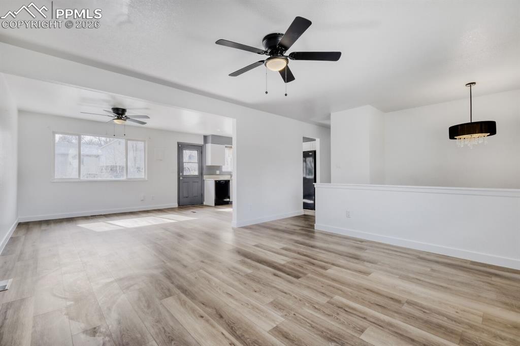 Upper Level-Lots of natural light in dining and living rooms