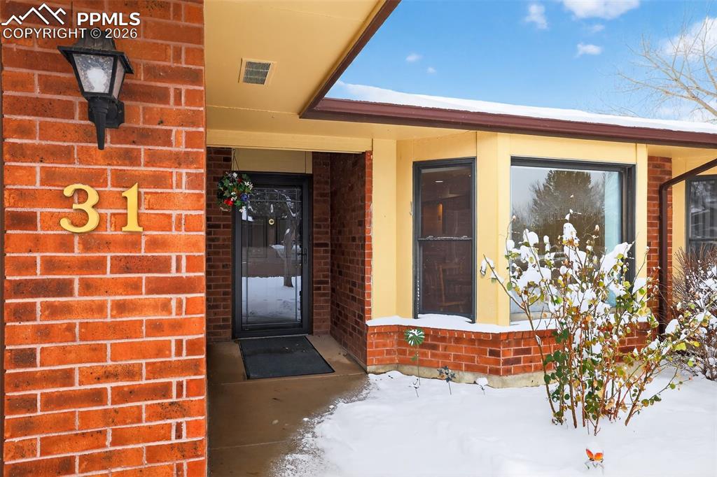 Front of Condo, Front Entryway