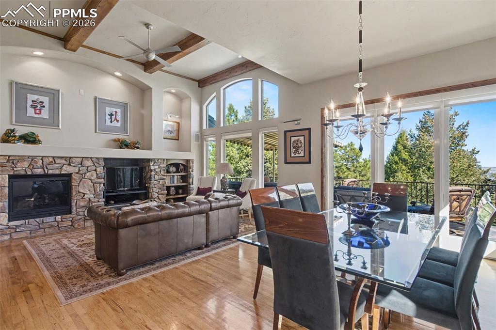 Host memorable dinner parties with friends and family, set against a backdrop of breathtaking city lights
