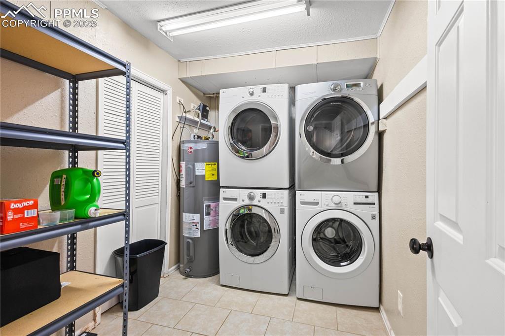 Two washers/two dryers are included and is very useful for this incoming producing short term rental.