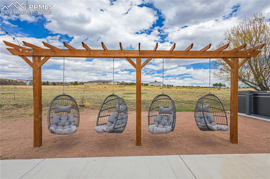 Check this out...even big people like to swing!