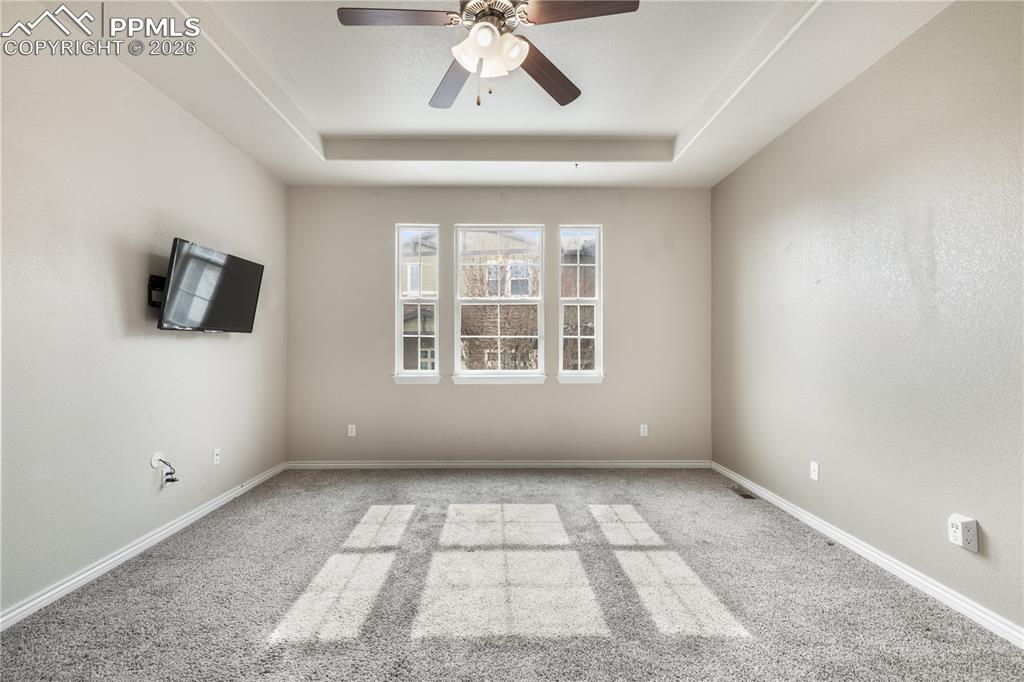 2nd bedroom with large walk in closet and ensuite 5 piece bathroom