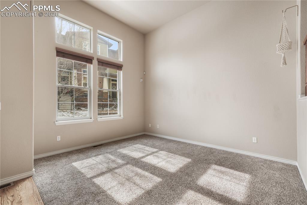 Entry and living room