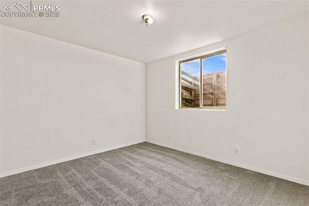 4th bedroom in basement