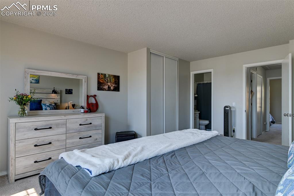 Primary bedroom with adjoining Full Bathroom 