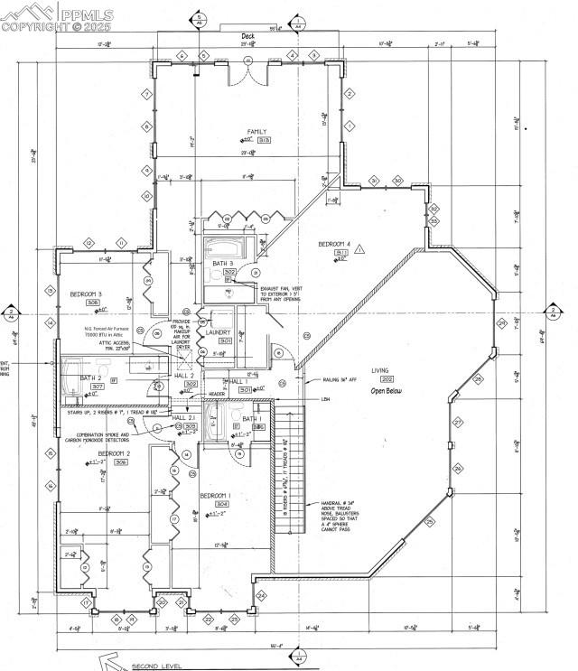 Upper Level - 4 bedrooms plus a bonus room w/ walkout 
