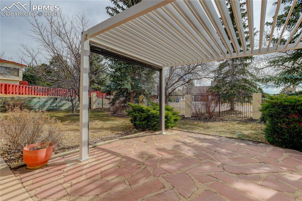 Patio with pergola