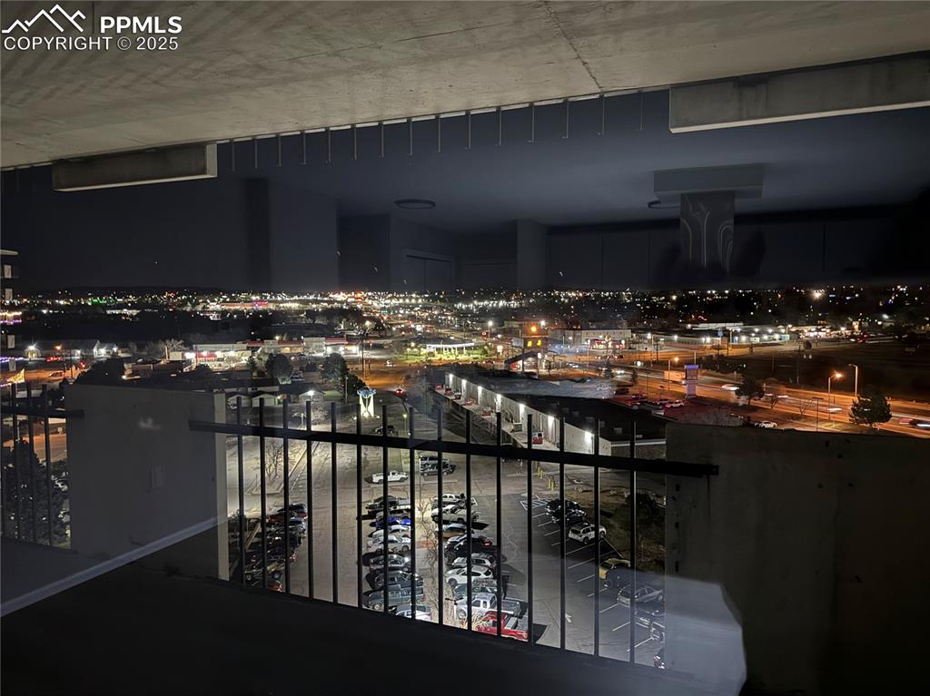 Evening View from balcony