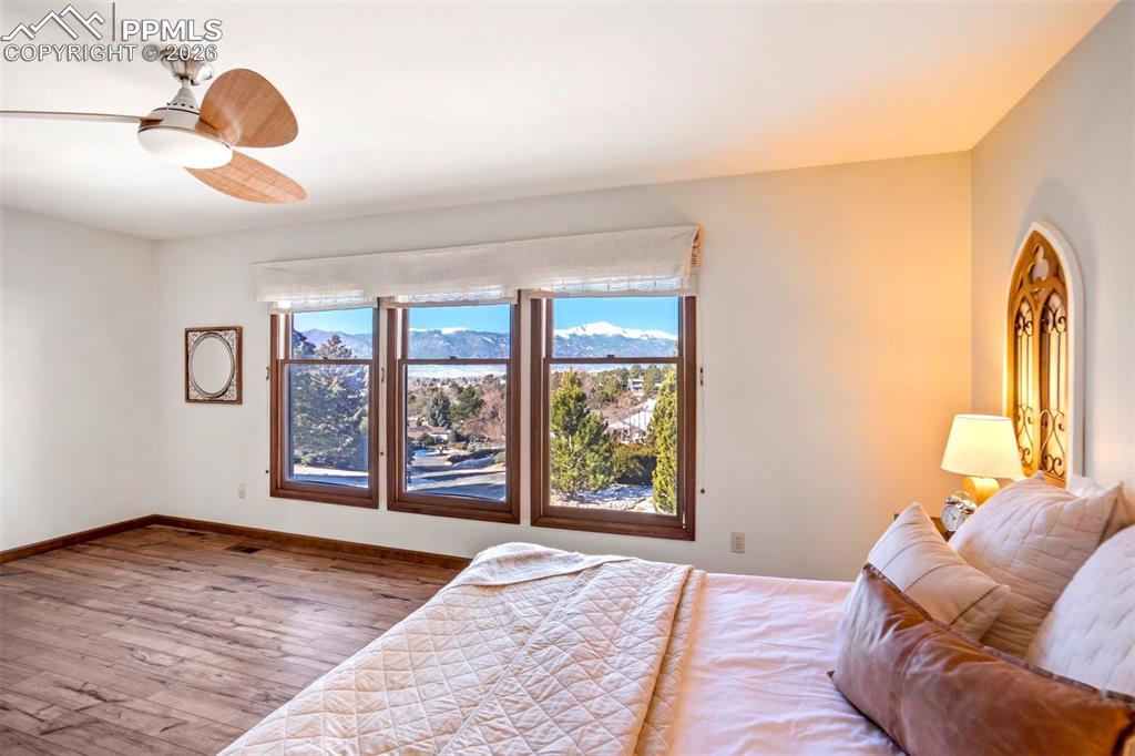 View of Pikes Peak from Primary Bedroom