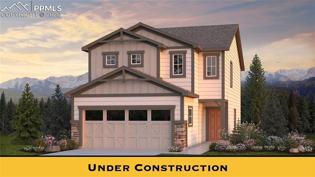 8562 Blue Feather Loop