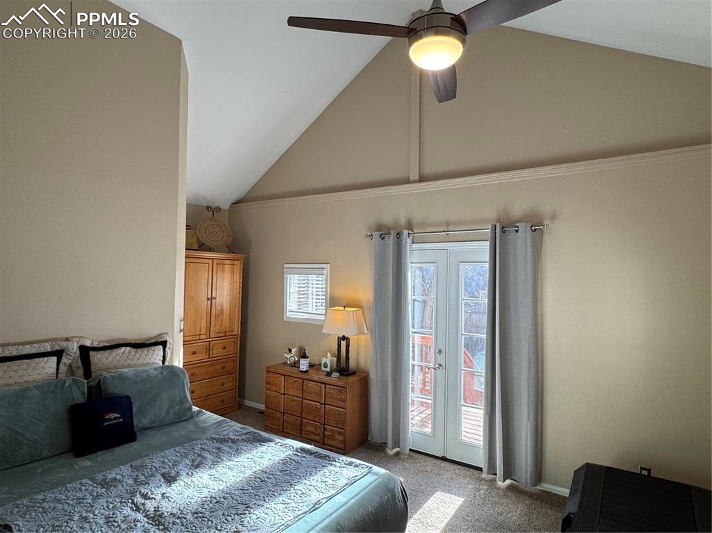 French Doors in the Primary Bedroom