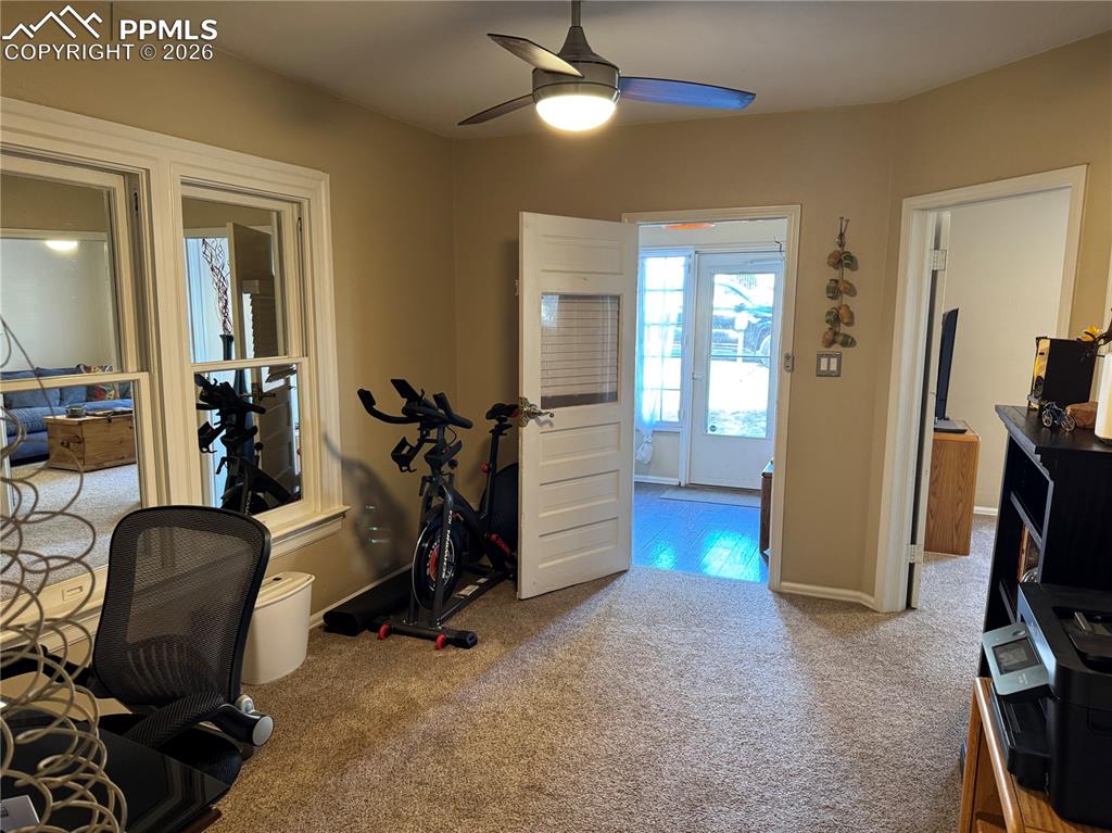 View Towards the Entrance