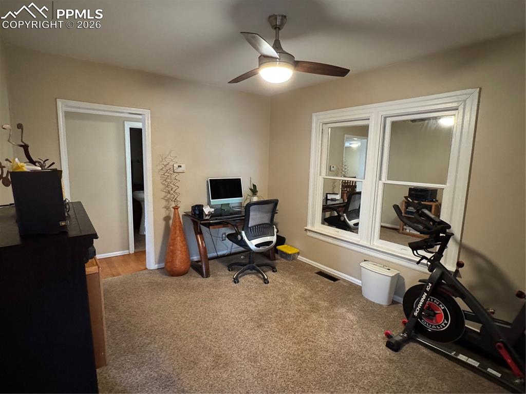 Ceiling Fan in the Living Room
