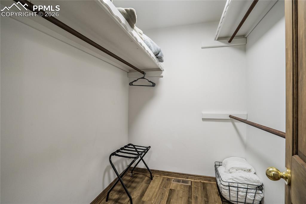 Primary bedroom closet