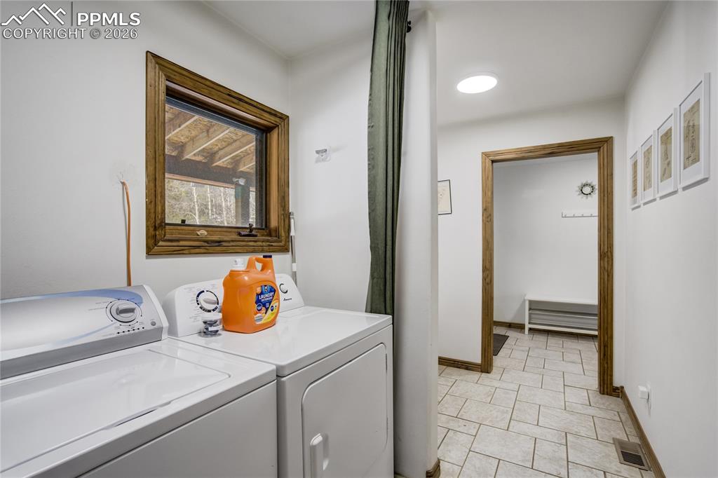 Laundry on main level