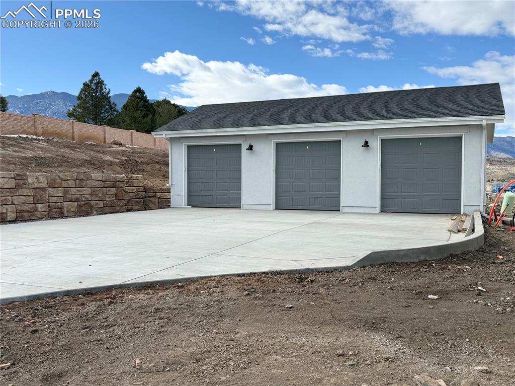 This home includes a 1-Car Detached Garage!