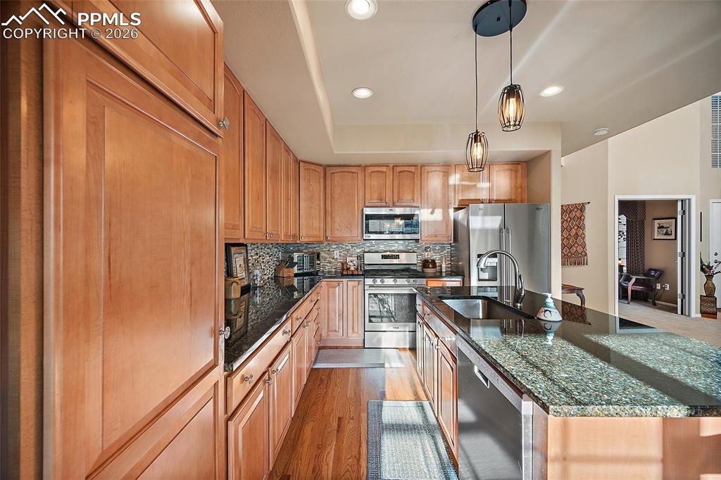 New Pendent lighting. 