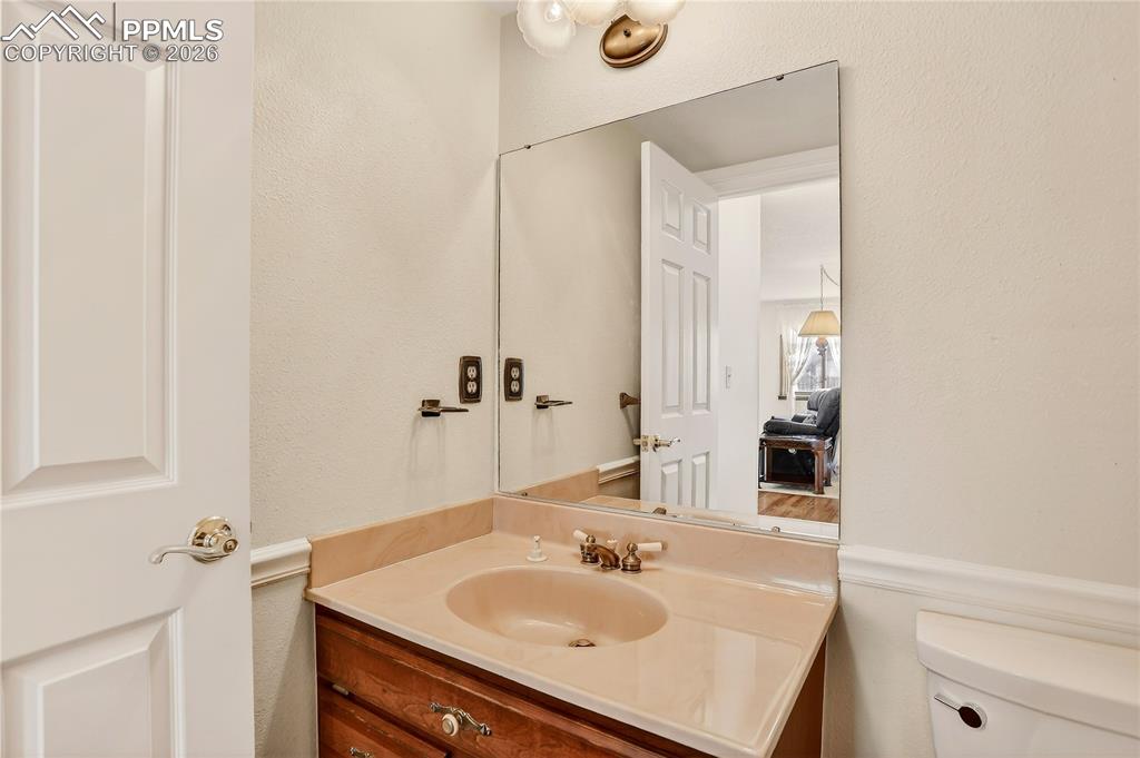 Main-level half bath