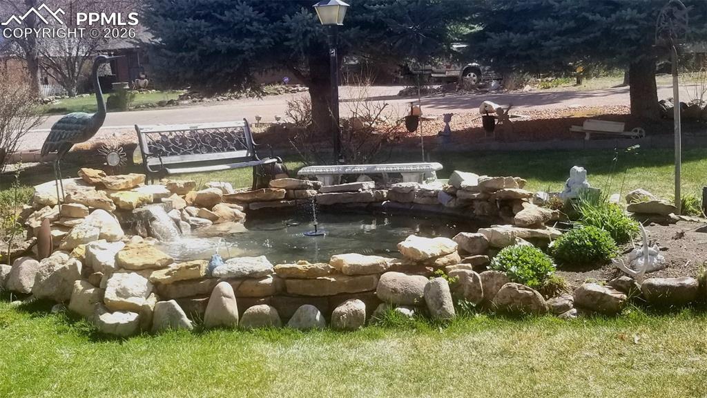 Water Feature in the Spring/Summer