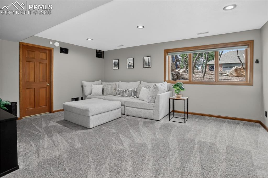 Rec room - lower level