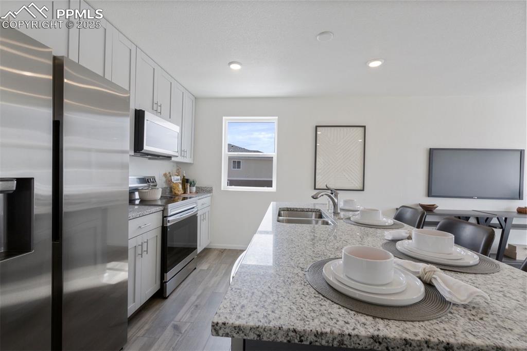 Photos of model home