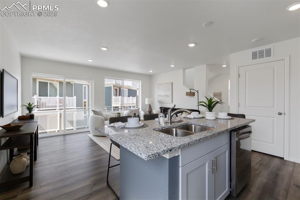 Photos of model home