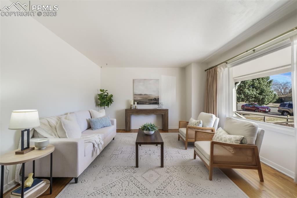 Spacious living area