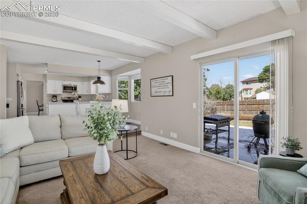 Walk-out to patio & yard