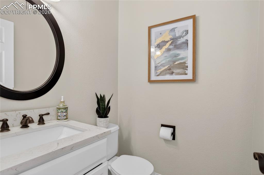 Powder room - main level