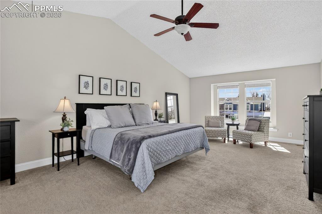 Stunning primary suite