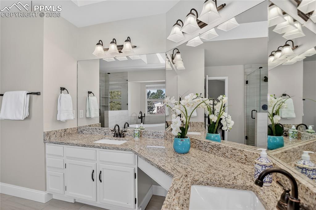 5-piece primary bathroom