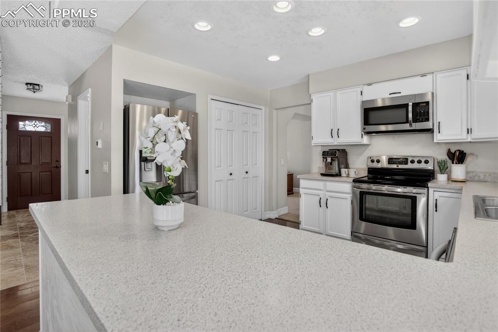 Stainless steel appliances