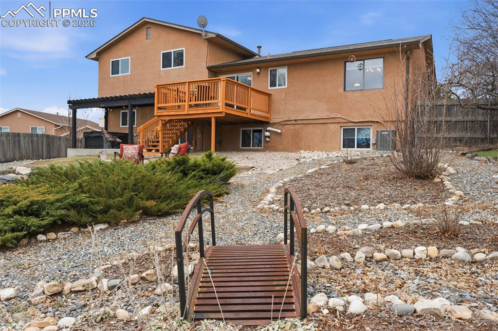 Backyard from back right corner