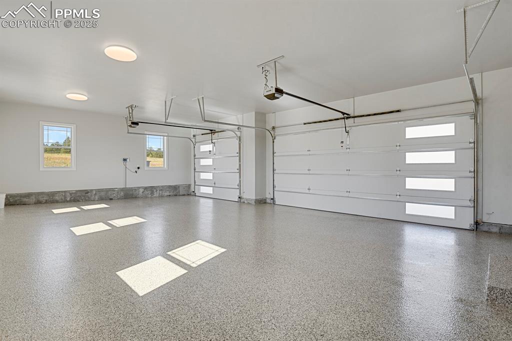 Fully finished garage