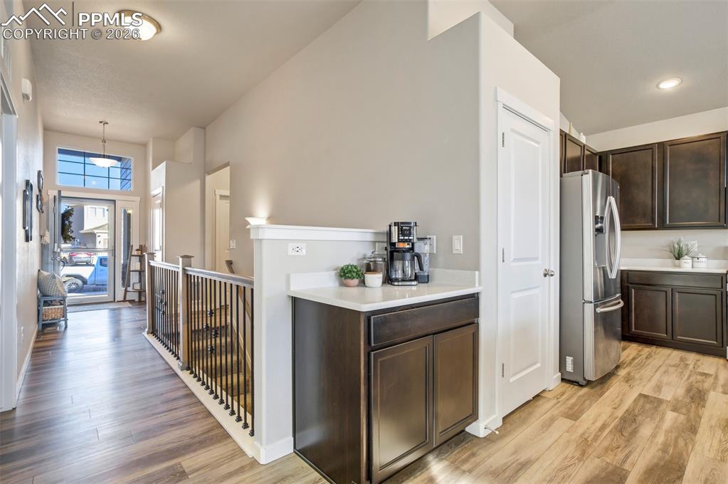 A coffee nook never looked so good. 