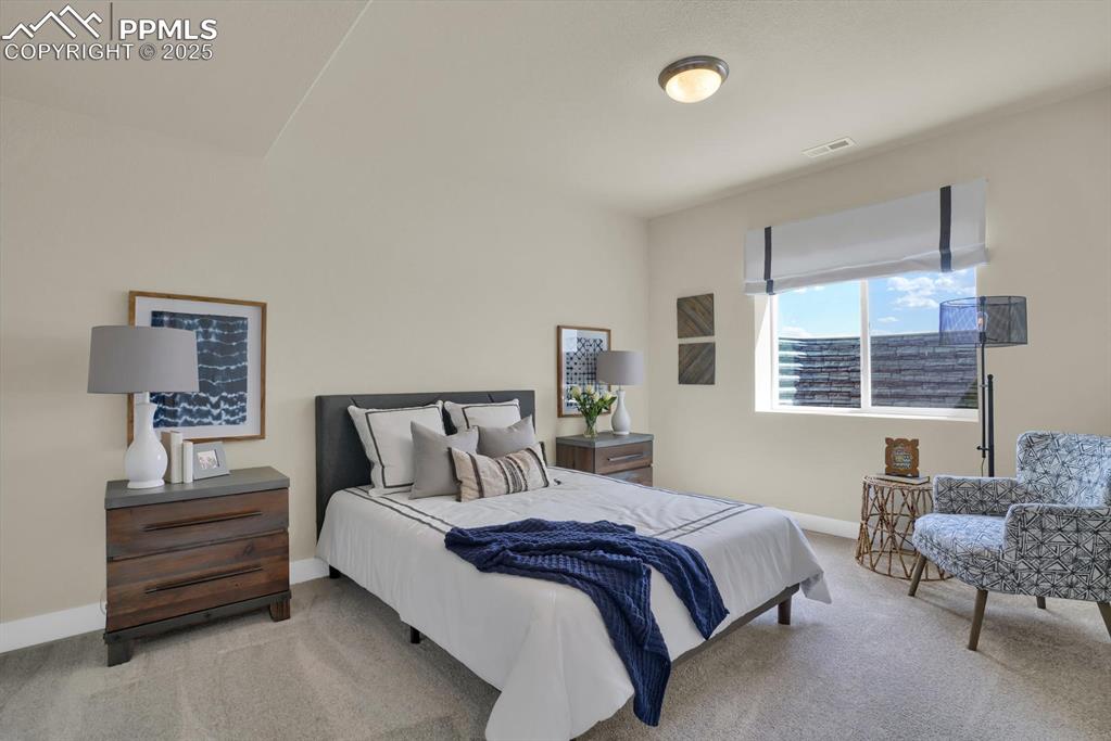 Same floorplan, different house to provide visual